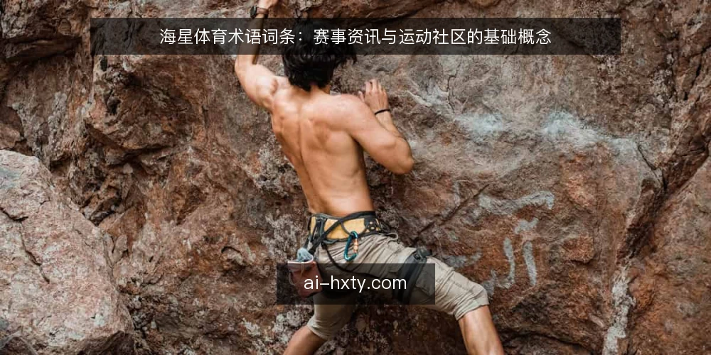 海星体育术语词条：赛事资讯与运动社区的基础概念 — 术语基线：海星体育与赛事资讯的核心定义 配图